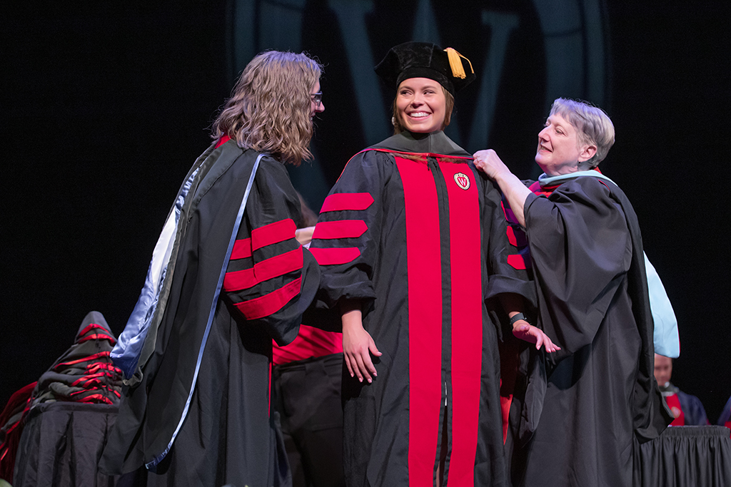 UW–Madison School of Pharmacy Hooding Ceremony 2024