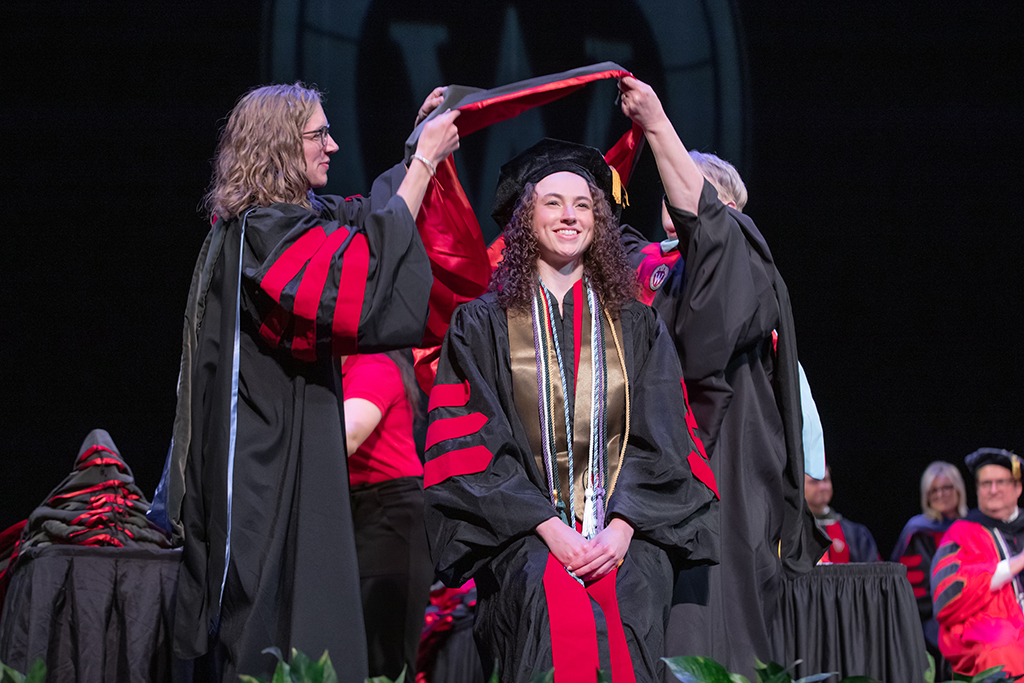 UW–Madison School of Pharmacy Hooding Ceremony 2024