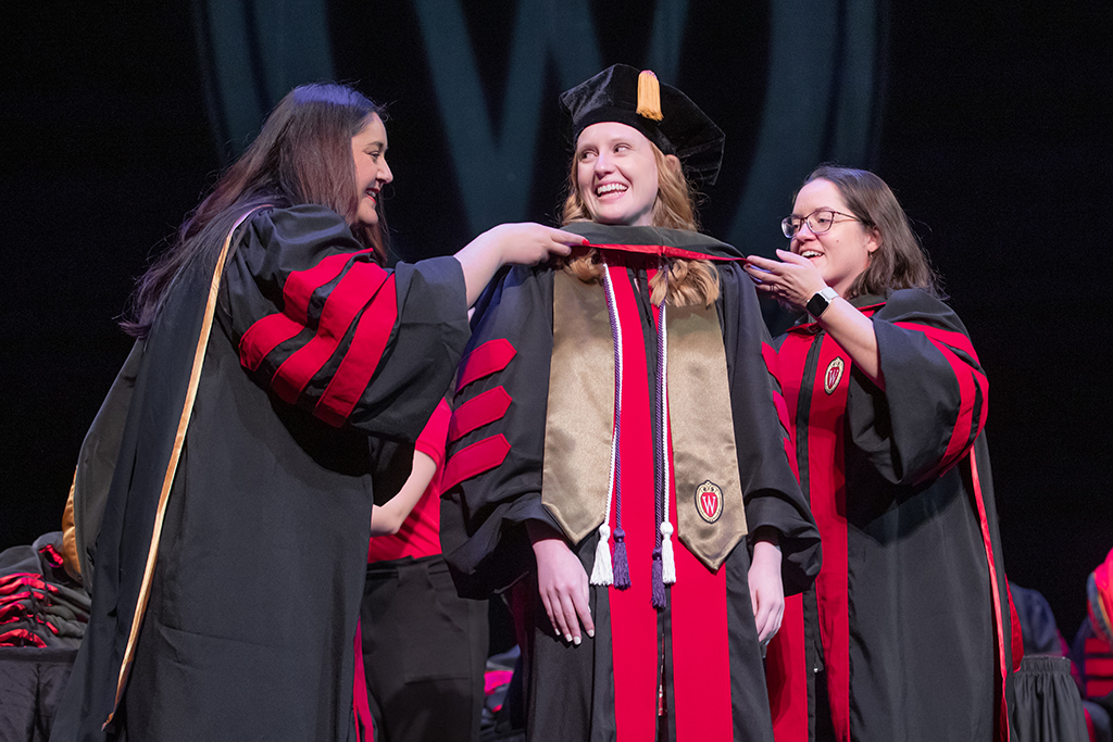 UW–Madison School of Pharmacy Hooding Ceremony 2024