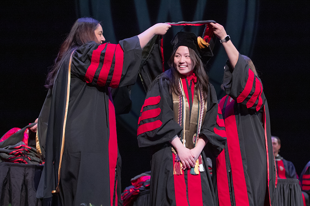 UW–Madison School of Pharmacy Hooding Ceremony 2024