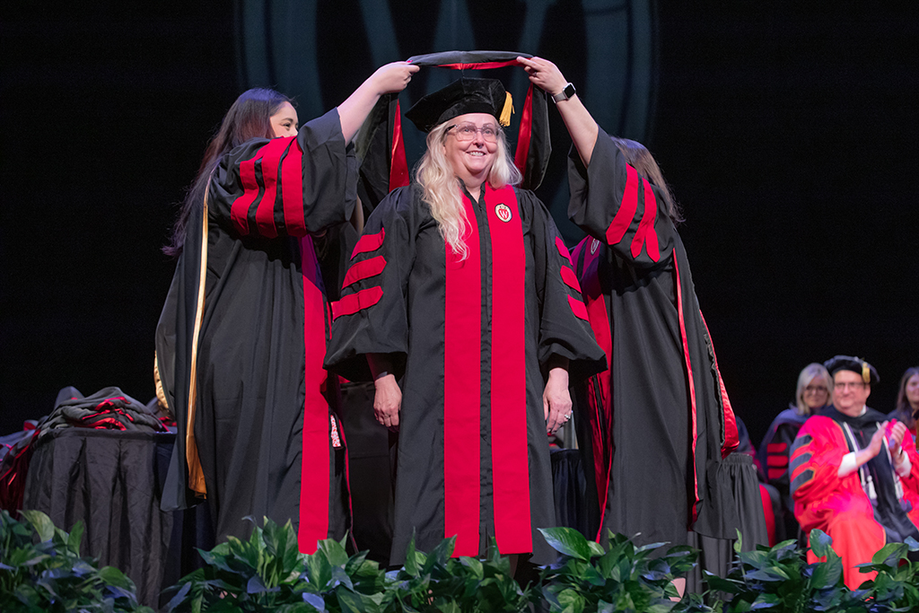 UW–Madison School of Pharmacy Hooding Ceremony 2024
