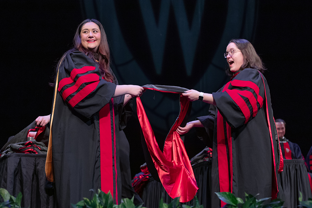 UW–Madison School of Pharmacy Hooding Ceremony 2024