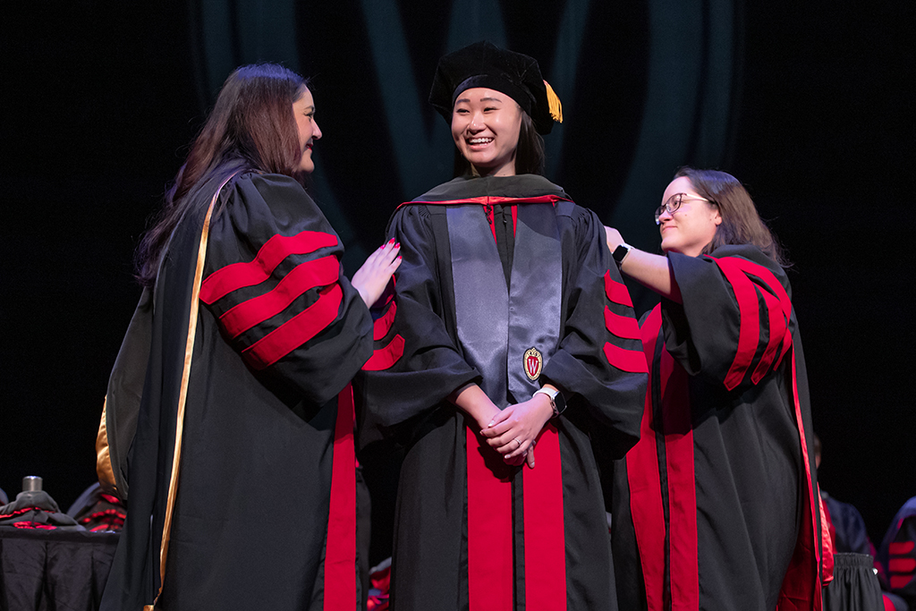 UW–Madison School of Pharmacy Hooding Ceremony 2024