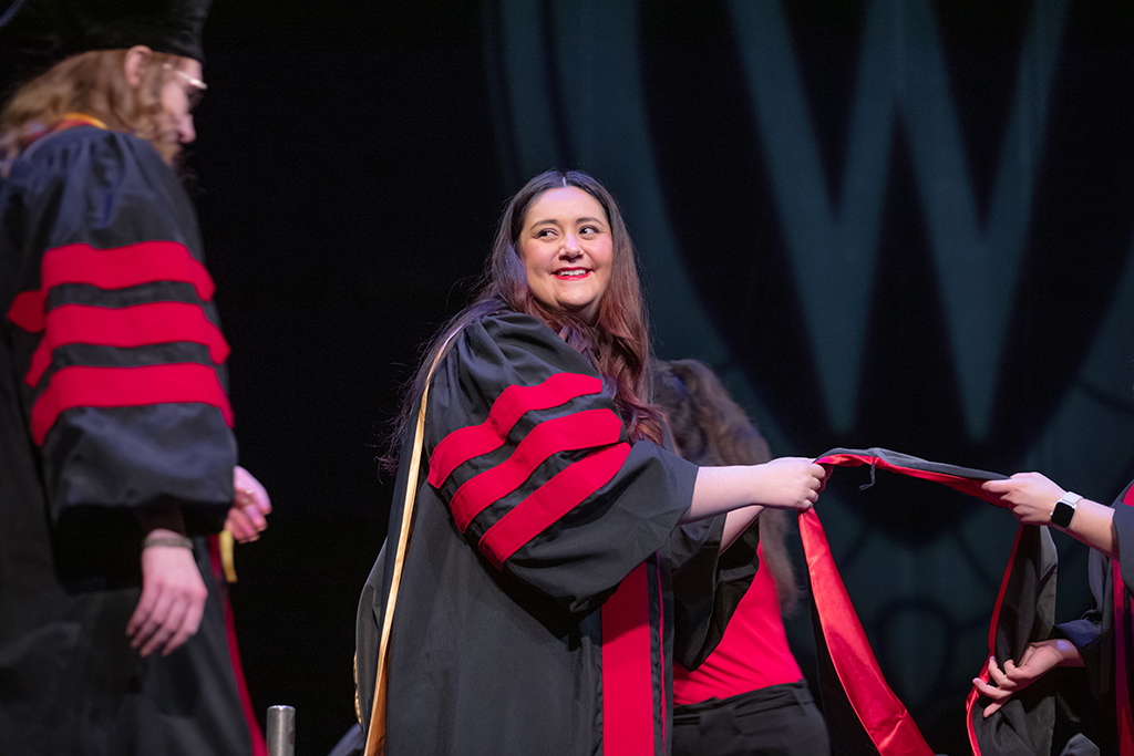 UW–Madison School of Pharmacy Hooding Ceremony 2024