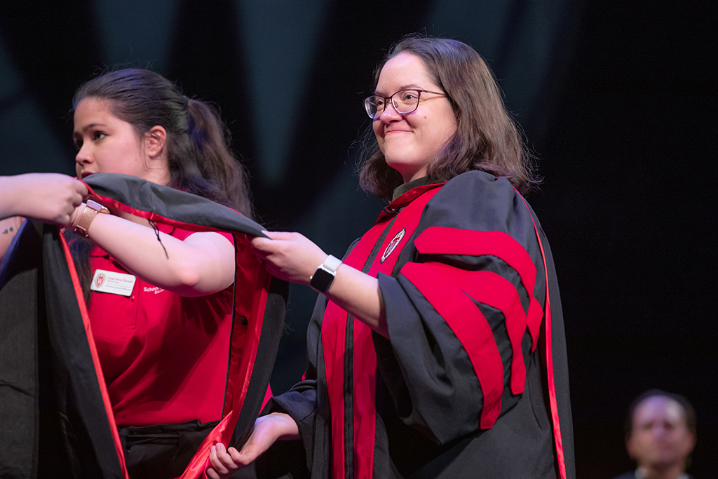 UW–Madison School of Pharmacy Hooding Ceremony 2024