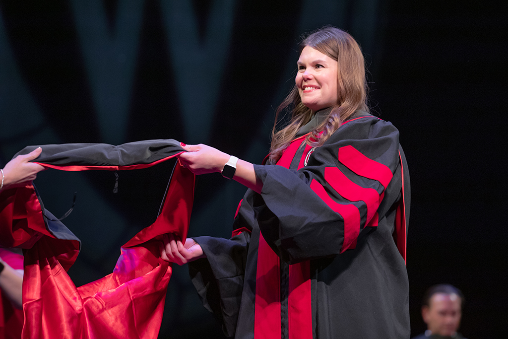 UW–Madison School of Pharmacy Hooding Ceremony 2024