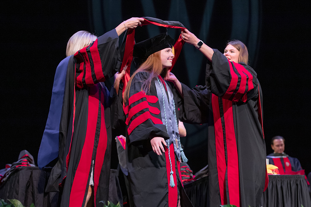 UW–Madison School of Pharmacy Hooding Ceremony 2024