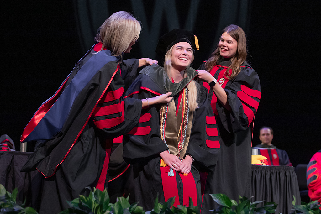 UW–Madison School of Pharmacy Hooding Ceremony 2024
