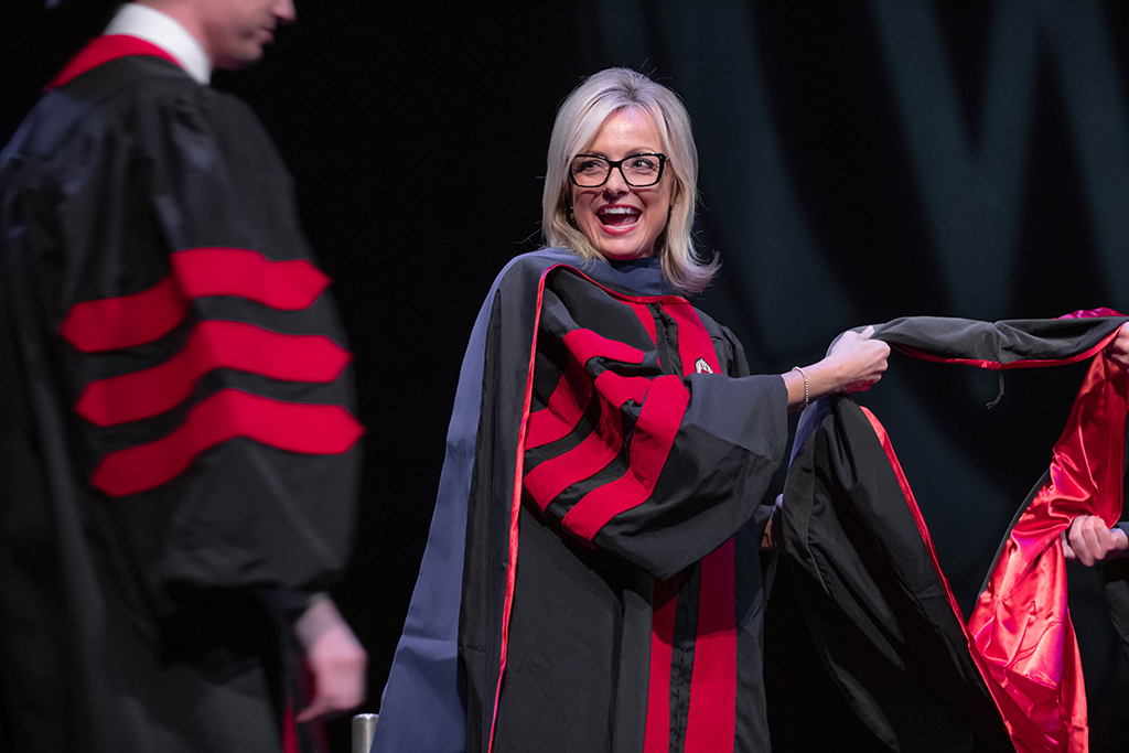 UW–Madison School of Pharmacy Hooding Ceremony 2024
