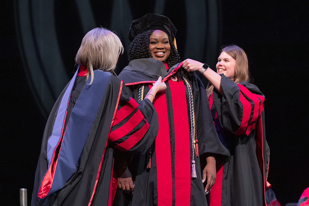 UW–Madison School of Pharmacy Hooding Ceremony 2024