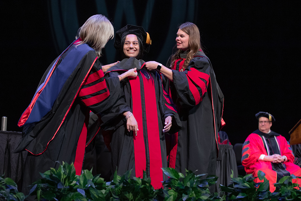 UW–Madison School of Pharmacy Hooding Ceremony 2024