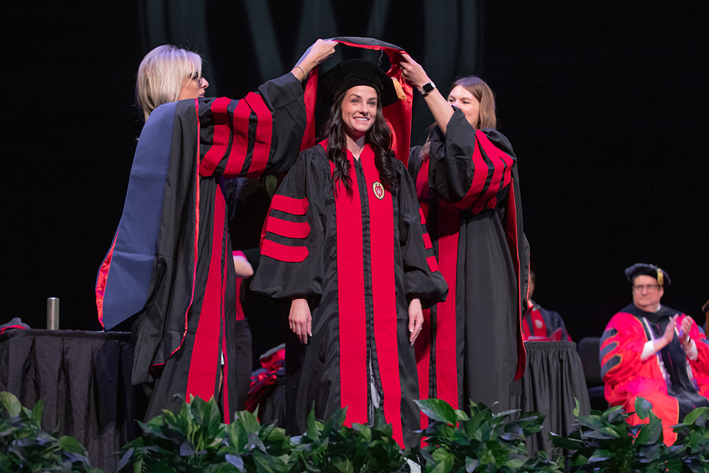 UW–Madison School of Pharmacy Hooding Ceremony 2024