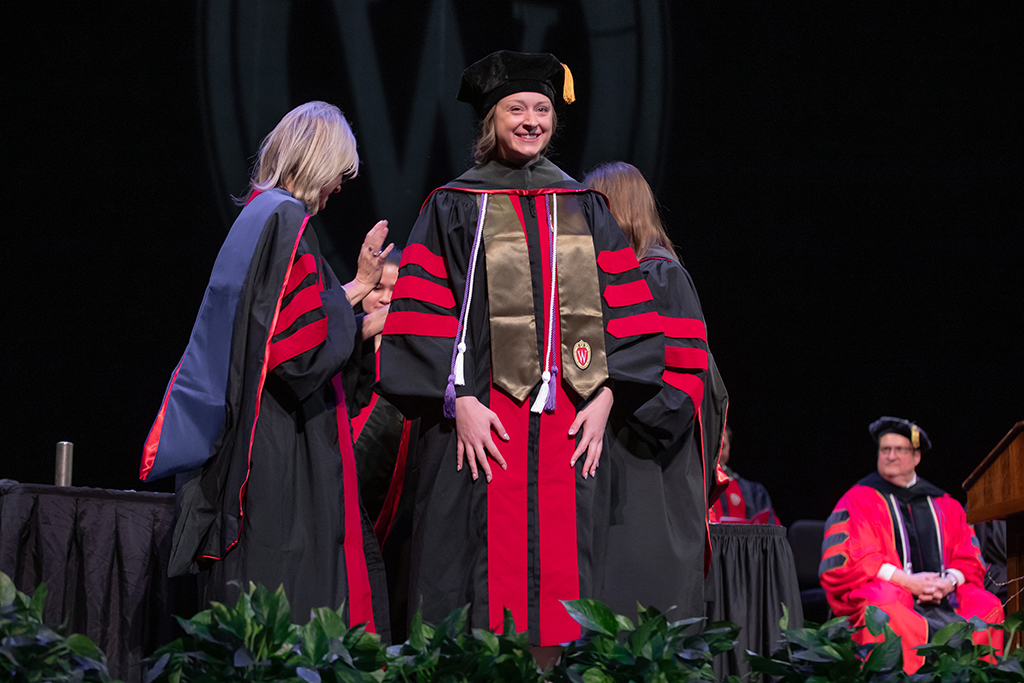 UW–Madison School of Pharmacy Hooding Ceremony 2024