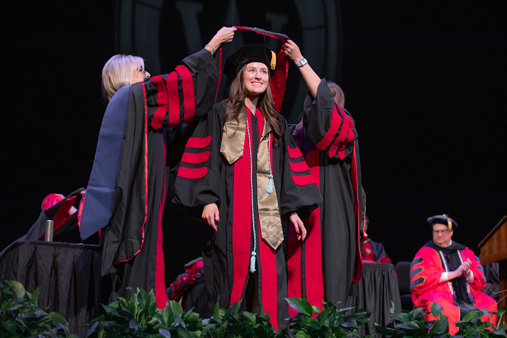 UW–Madison School of Pharmacy Hooding Ceremony 2024