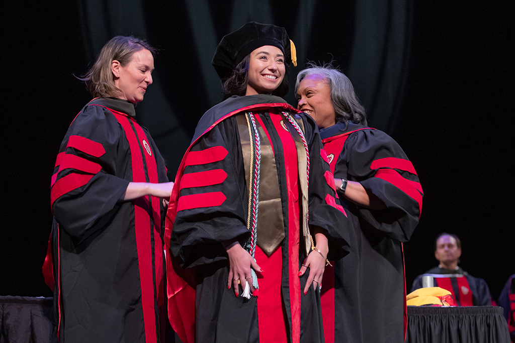 UW–Madison School of Pharmacy Hooding Ceremony 2024