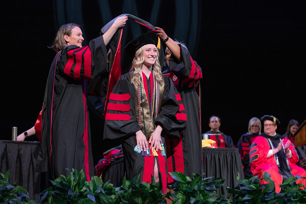 UW–Madison School of Pharmacy Hooding Ceremony 2024