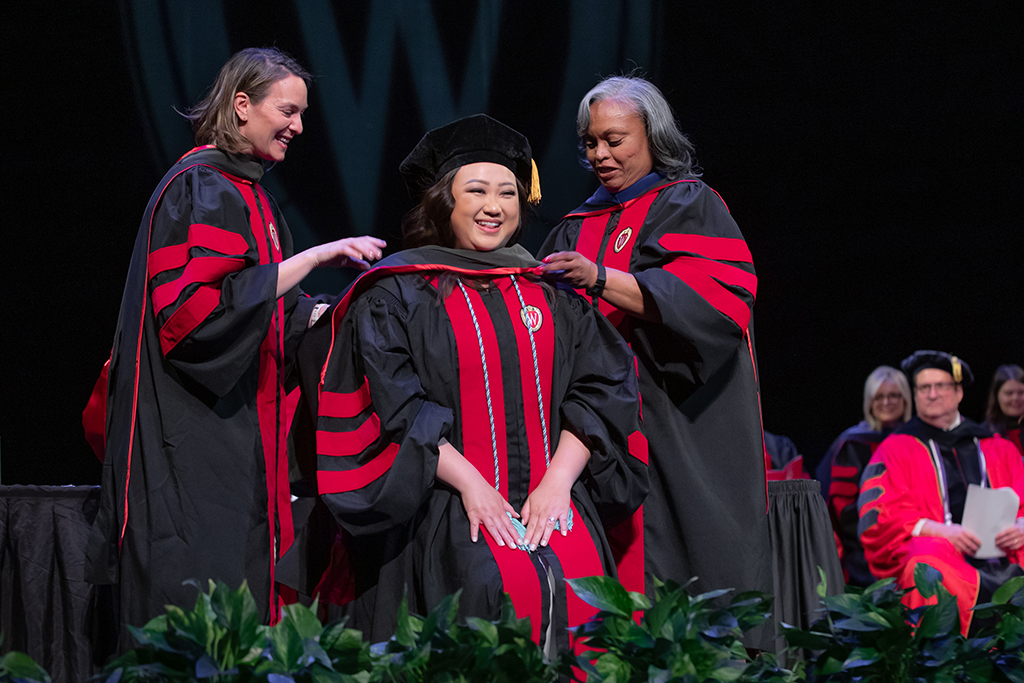 UW–Madison School of Pharmacy Hooding Ceremony 2024