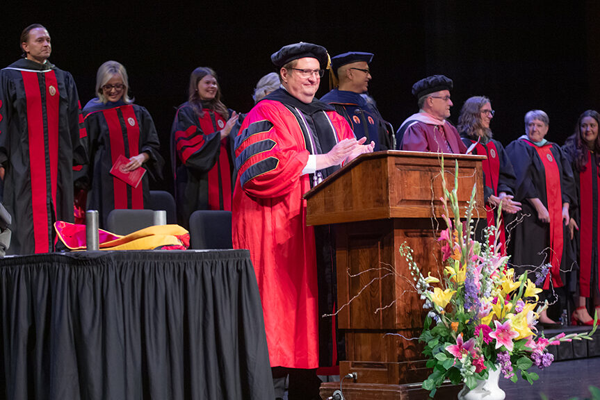 UW–Madison School of Pharmacy Hooding Ceremony 2024