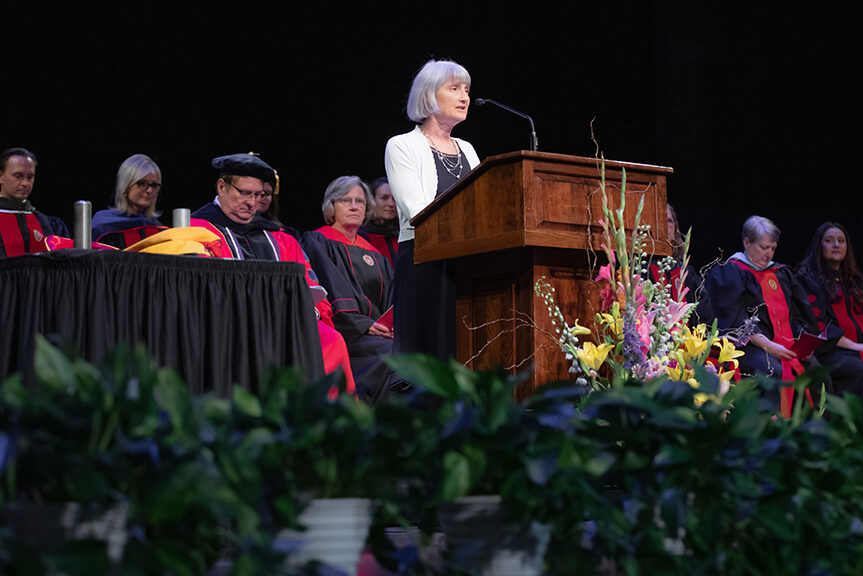 UW–Madison School of Pharmacy Hooding Ceremony 2024