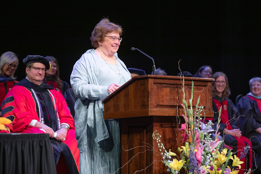 UW–Madison School of Pharmacy Hooding Ceremony 2024