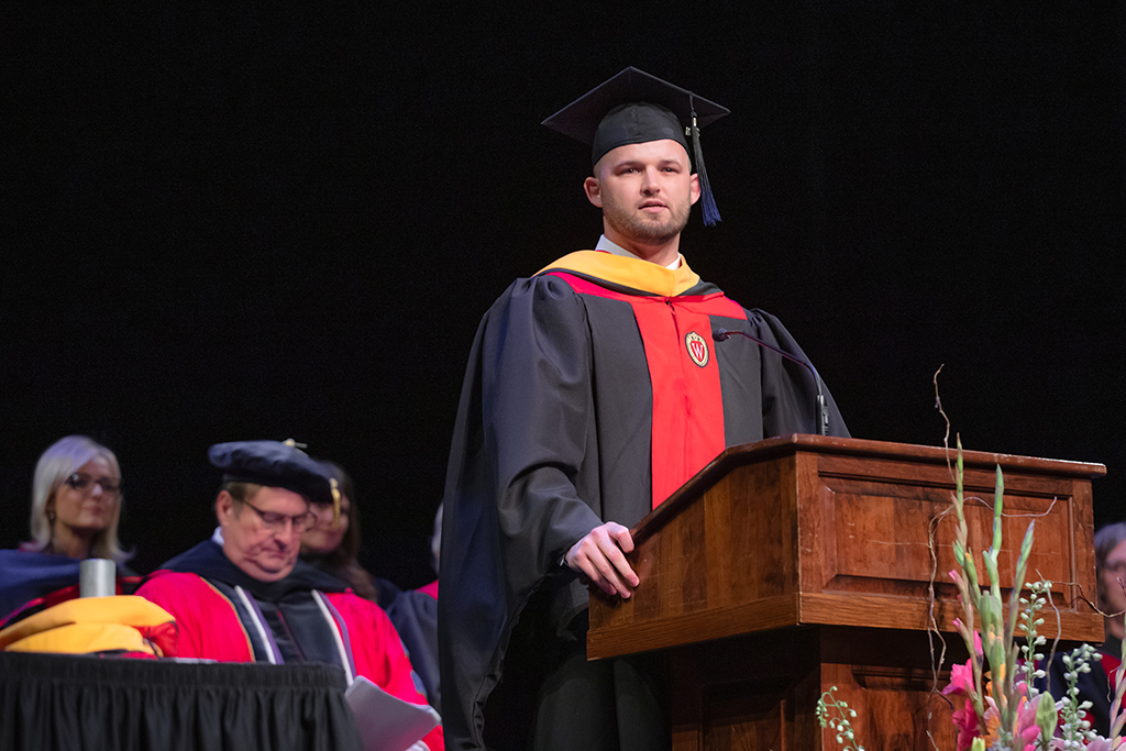 UW–Madison School of Pharmacy Hooding Ceremony 2024