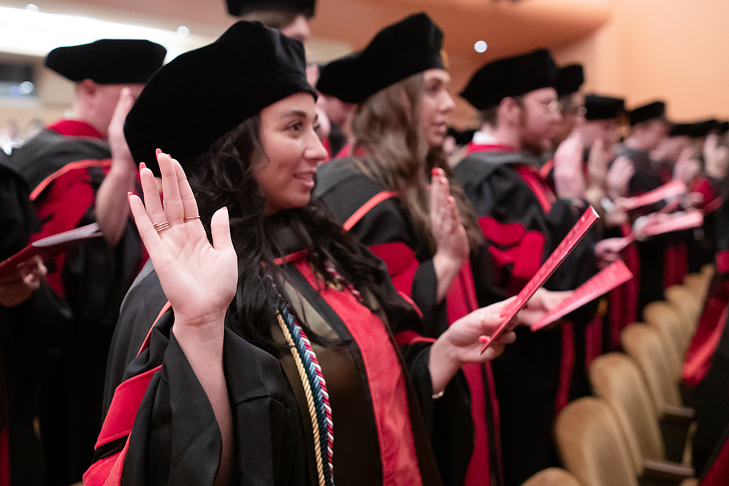 UW–Madison School of Pharmacy Hooding Ceremony 2024