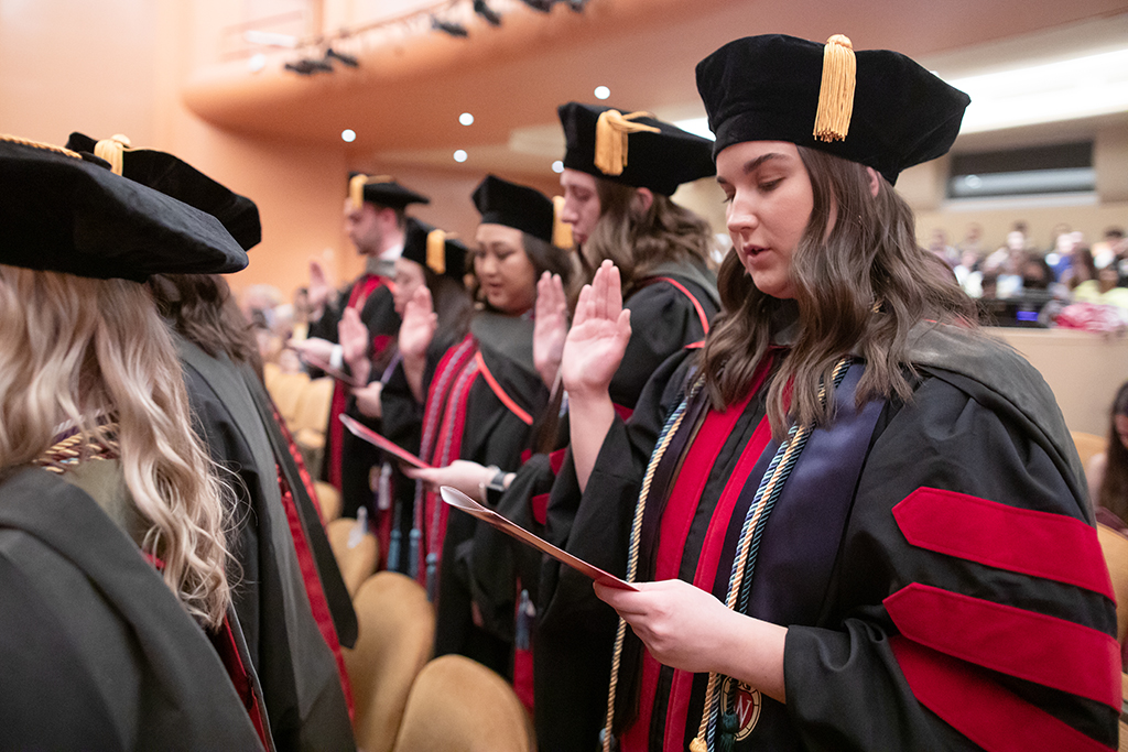 UW–Madison School of Pharmacy Hooding Ceremony 2024