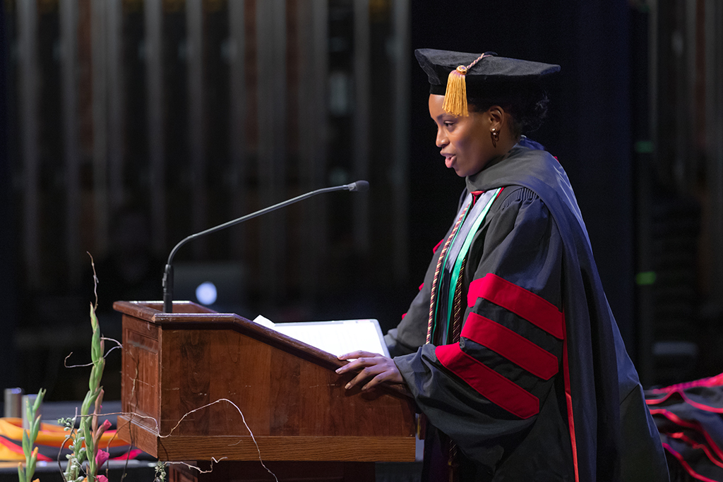 UW–Madison School of Pharmacy Hooding Ceremony 2024