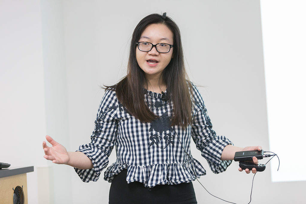 phar042018_003 Trinh Trinh speaking at front of room