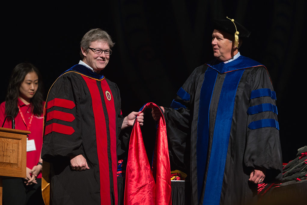 phar051118_001 2018 UW-Madison School of Pharmacy Hooding Ceremony