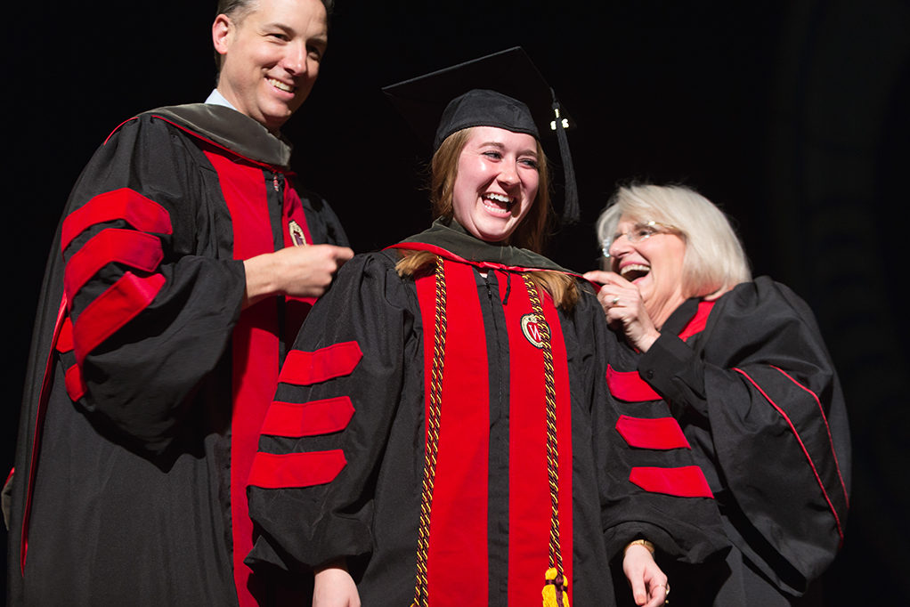 phar051118_068 2018 UW-Madison School of Pharmacy Hooding Ceremony
