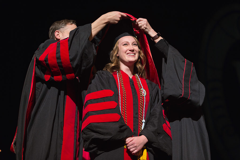 phar051118_079 2018 UW-Madison School of Pharmacy Hooding Ceremony
