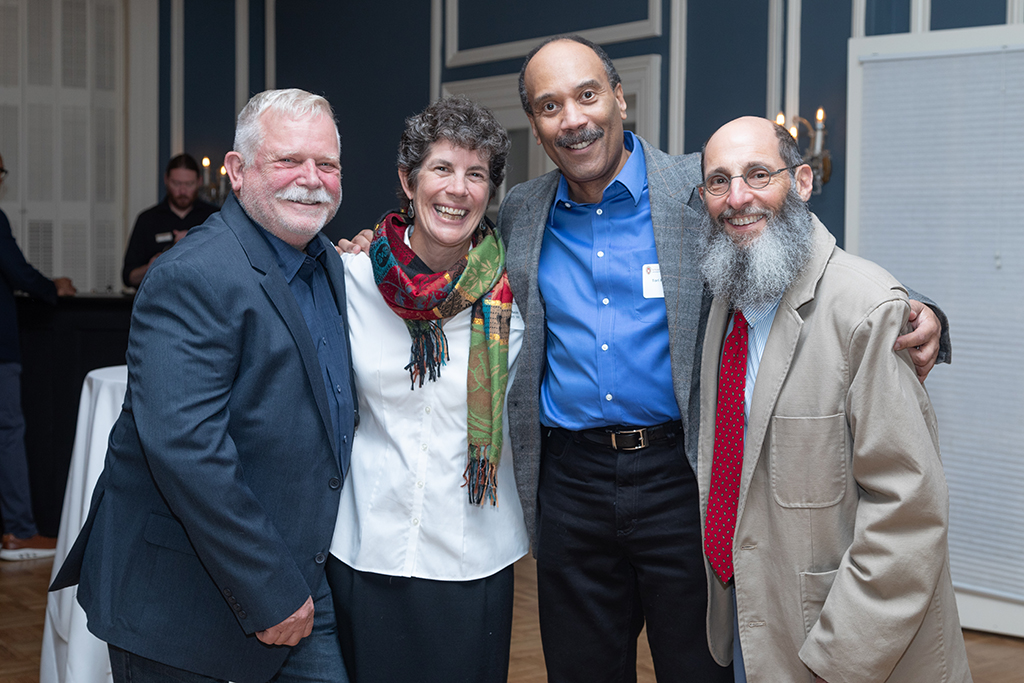 UW School of Pharmacy 2022 Citations of Merit Dinner & Awards Richard Kilmer, Susan Stein, Tori (last name unclear) and Dan Stein.