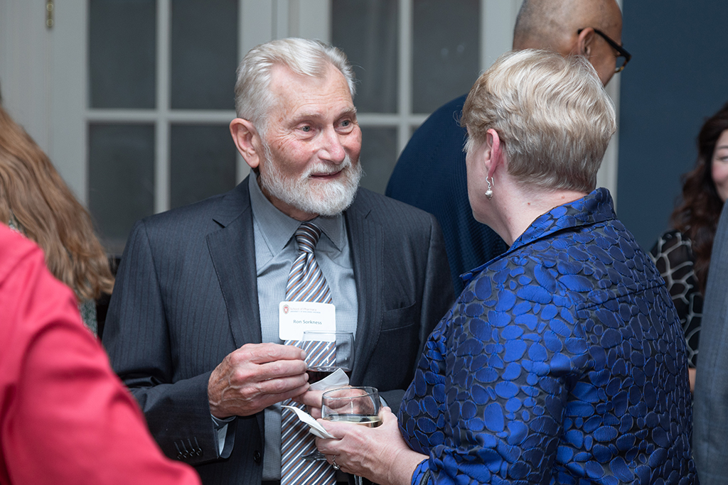 UW School of Pharmacy 2022 Citations of Merit Dinner & Awards Ron Sorkness and Karen Kopacek speak.