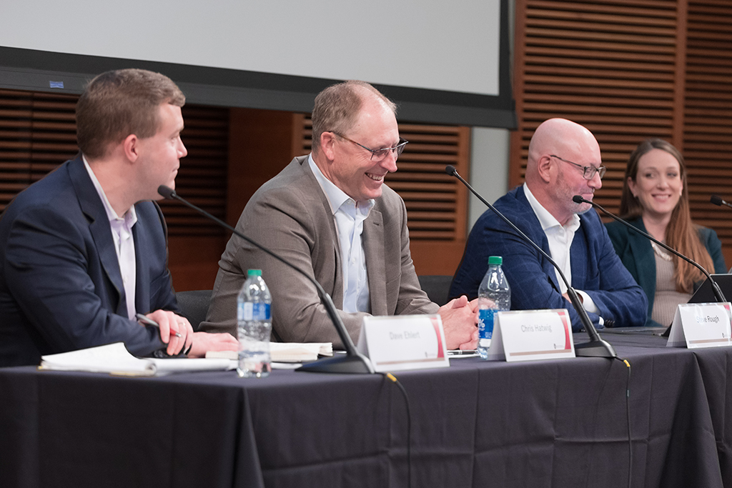 UW–Madison School of Pharmacy Board of Visitors Meeting 2022 Dave Ehlert; Chris Hatwig; Steve Rough; Kristin Tiry