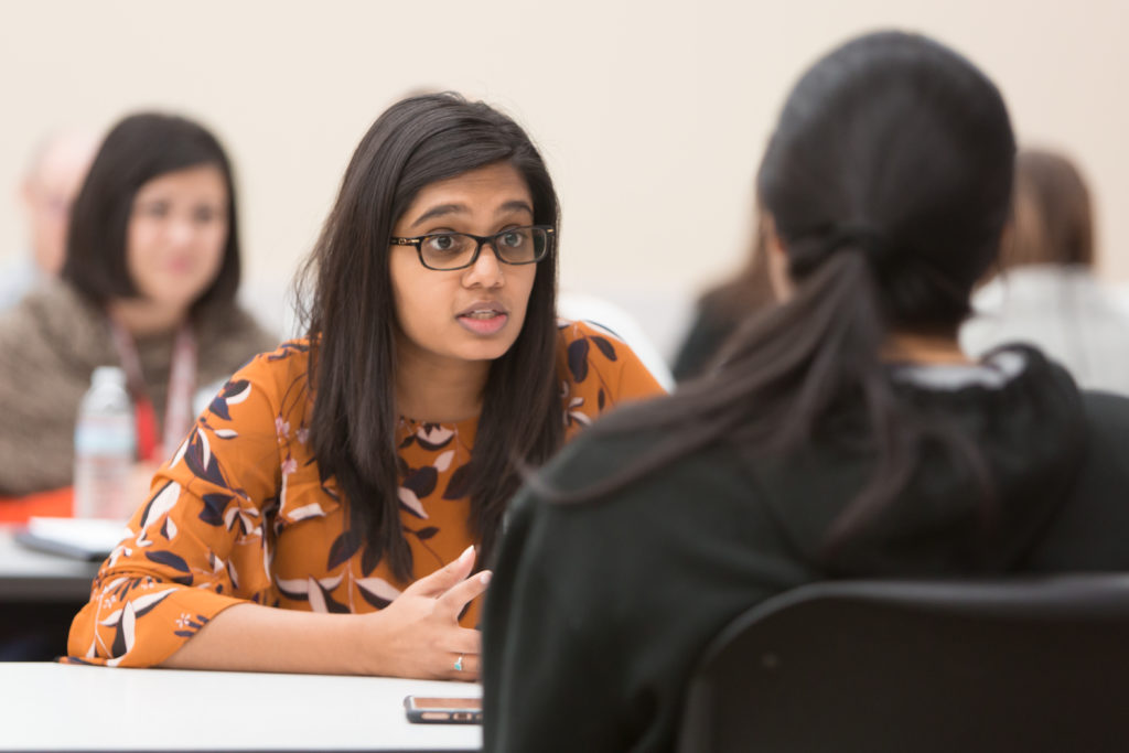 The UW School of Pharmacy Networking Roundtable Event is an opportunity for pharmacy students to meet pharmacists who work in variety of career paths to learn about different areas of pharmacy and practice networking skills.