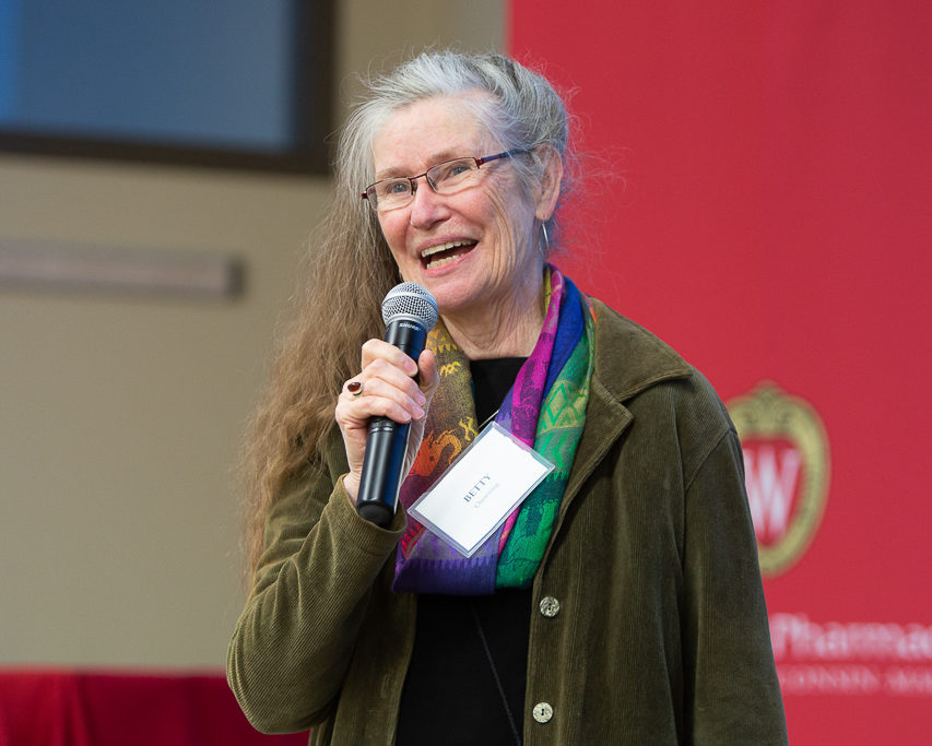 sop092719_013 Betty Chewning speaking into microphone